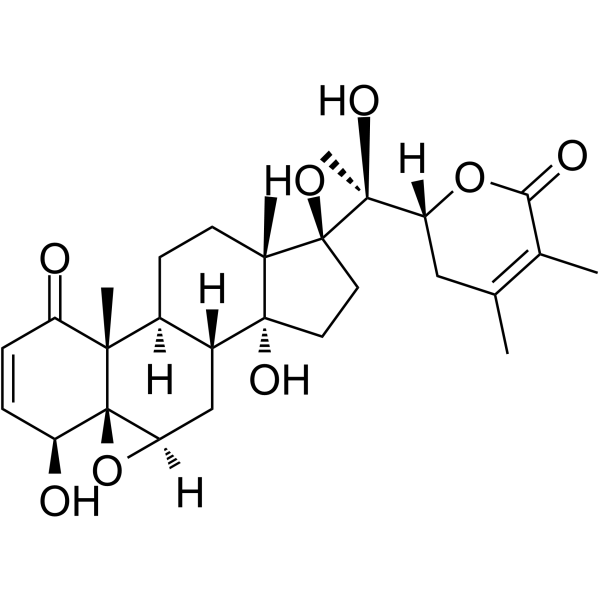 4β-羟基醉茄内酯E结构式