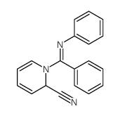 1-(C,N-diphenylcarbonimidoyl)-2H-pyridine-2-carbonitrile结构式