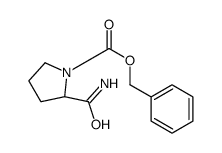 (S)-benzyl 2-carbamoylpyrrolidine-1-carboxylate Structure