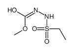 methyl N-(ethylsulfonylamino)carbamate Structure