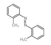 Diazene,1,2-bis(2-methylphenyl)- Structure