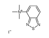 2,1,3-benzothiadiazol-4-yl(trimethyl)azanium,iodide结构式