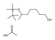 acetic acid,6-[tert-butyl(dimethyl)silyl]oxyheptan-1-ol Structure
