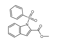 methyl 1-(phenylsulfonyl)-1H-indole-2-carboxylate picture