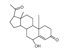 6β-hydroxyprogesterone Structure