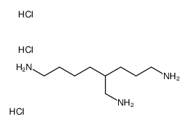 4-(Aminomethyl)octane-1,8-diamine trihydrochloride structure