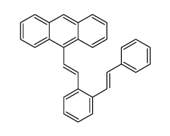 9-[2-[2-(2-phenylethenyl)phenyl]ethenyl]anthracene结构式