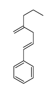 4-methylidenehept-1-enylbenzene Structure
