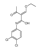 N-(3,4-dichlorophenyl)-2-(ethoxymethylidene)-3-oxobutanamide Structure