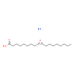 ammonium 3-octyloxiran-2-octanoate structure