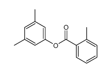 (3,5-dimethylphenyl) 2-methylbenzoate Structure