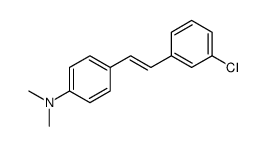 3'-Chloro-N,N-dimethyl-4-stilbenamine结构式
