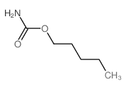 Carbamic acid, pentylester structure