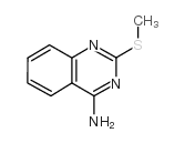 4-氨基-2-甲基巯基喹唑啉结构式