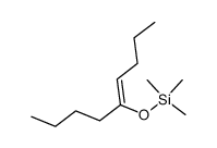 (Z)-5-Trimethylsilyloxynon-4-en Structure