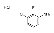 3-chloro-2-fluoroaniline,hydrochloride结构式