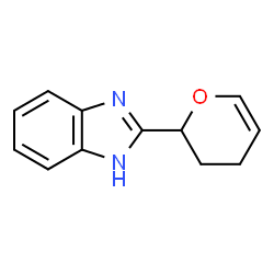 Benzimidazole, 2-(3,4-dihydro-2H-pyran-2-yl)- (7CI,8CI) structure