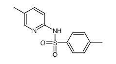 4-methyl-N-(5-methylpyridin-2-yl)benzenesulfonamide结构式