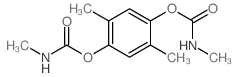 1,4-Benzenediol,2,5-dimethyl-, 1,4-bis(N-methylcarbamate)结构式