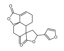 5'-(furan-3-yl)-8-methylidenespiro[1,5,6,6a,9,10-hexahydrobenzo[d][2]benzofuran-7,3'-oxolane]-2',3-dione结构式