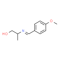 1-Propanol,2-[[(4-methoxyphenyl)methylene]amino]-(9CI) picture