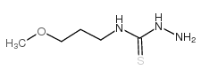 4-(3-METHOXYPROPYL)-3-THIOSEMICARBAZIDE Structure