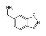 6-氨基甲基吲唑结构式
