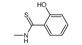 2-hydroxy-N-methyl-thiobenzamide结构式