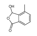 1(3H)-Isobenzofuranone,3-hydroxy-4-methyl-(9CI) structure