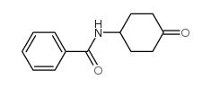 4-Benzoylamino cyclohexanone Structure