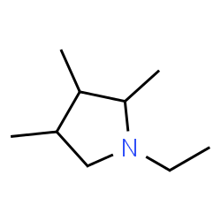 Pyrrolidine, 1-ethyl-2,3,4-trimethyl- (4CI) Structure