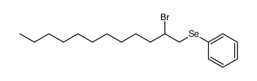 (2-bromododecyl)(phenyl)selane Structure