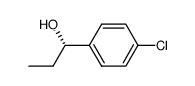 (S)-1-(4-CHLOROPHENYL)-1-PROPANOL结构式