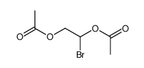 1,2-diacetoxy-1-bromoethane Structure