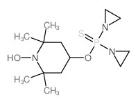 diaziridin-1-yl-[(1-hydroxy-2,2,6,6-tetramethyl-4-piperidyl)oxy]-sulfanylidene-phosphorane Structure