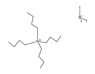 tetrabutylammonium triiodohydroborate Structure