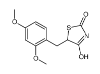 5-[(2,4-dimethoxyphenyl)methyl]-1,3-thiazolidine-2,4-dione Structure