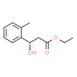Benzenepropanoic acid, ba-hydroxy-2-methyl-, ethyl ester, (baS)- (9CI)结构式