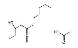 acetic acid,(3R)-5-ethenylideneundecan-3-ol Structure