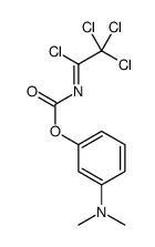 [3-(dimethylamino)phenyl] N-(1,2,2,2-tetrachloroethylidene)carbamate Structure