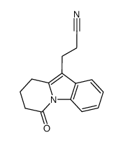 6-Oxo-10-(2-cyan-ethyl)-6,7,8,9-tetrahydro-pyrido[1,2-a]indol结构式