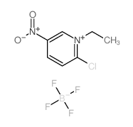 2-chloro-1-ethyl-5-nitropyridin-1-ium,tetrafluoroborate Structure