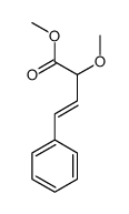 methyl 2-methoxy-4-phenylbut-3-enoate Structure