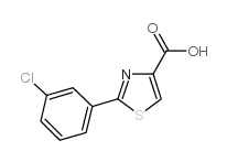 2-(3-CHLOROPHENYL)THIAZOLE-4-CARBOXYLIC ACID picture