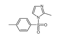 2-甲基-1-对甲基苯磺酰咪唑结构式