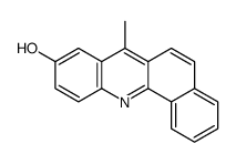 7-methylnaphtho[1,2-b]quinolin-9-ol结构式