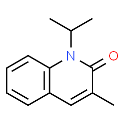 2(1H)-Quinolinone,3-methyl-1-(1-methylethyl)-(9CI) structure