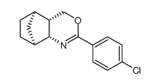 2-(4-Chlorophenyl)-5,8-methano-r-4a,t-5,6,7,t-8,c-8a-hexahydro-4H-3,1-benzoxazine结构式