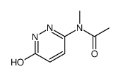 N-methyl-N-(6-oxo-1H-pyridazin-3-yl)acetamide Structure