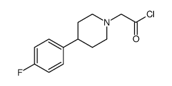 4-(4-FLUOROPHENYL)-1-PIPERIDINEACETYL CHLORIDE picture